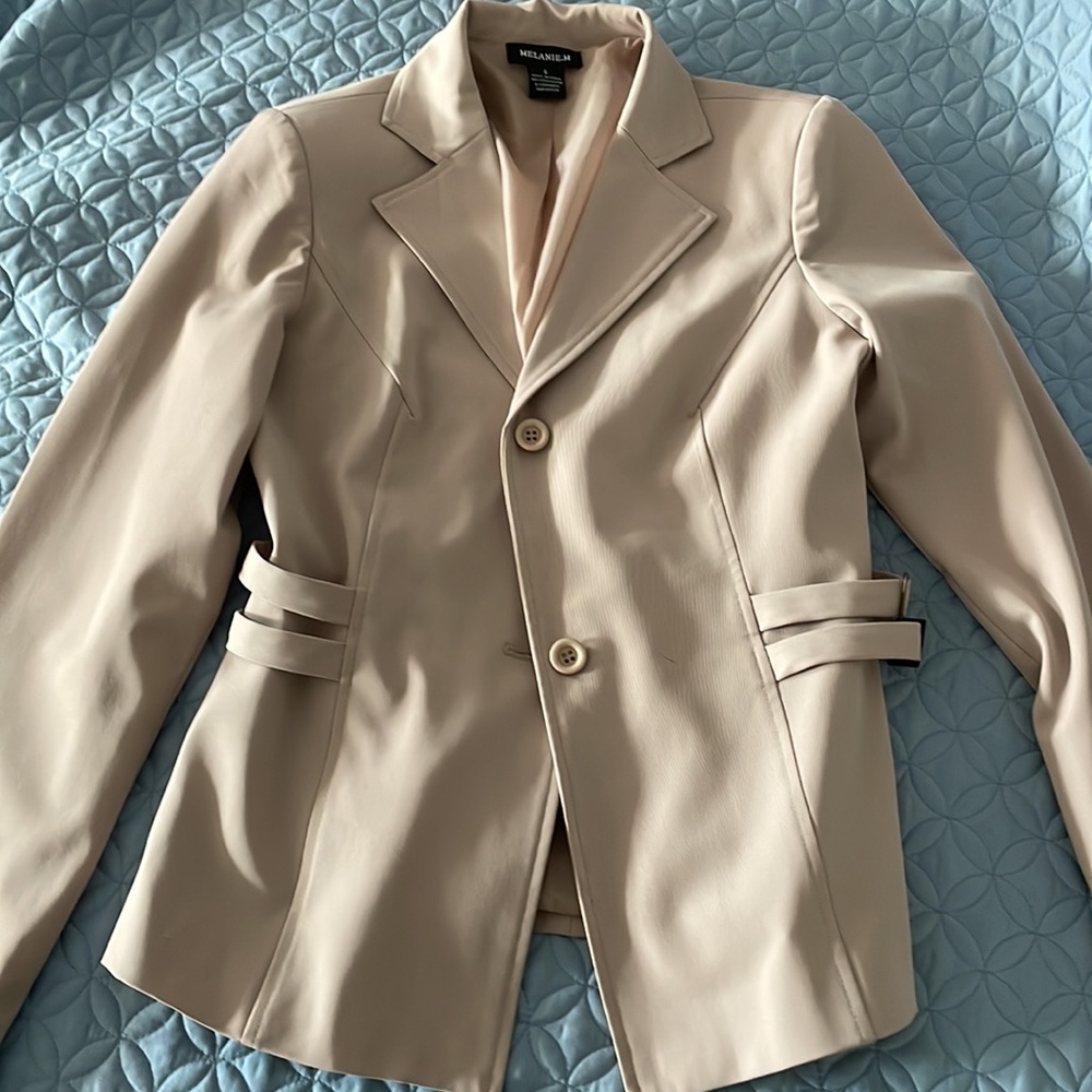 2 Piece Set Vintage Women Jacket and Pant